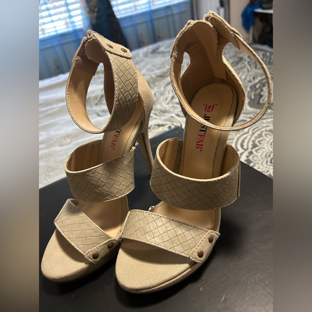 Woman’s high heels